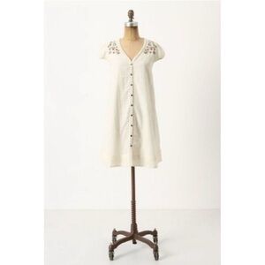 Pretty Anthropologie embroidered dress or tunic